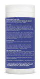 Natural Vitality Calmful Sleep Nutrient Drink 113g with glass of water