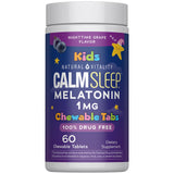 Natural Vitality Kids CALMSleep™ Chewable Tablets front view packaging