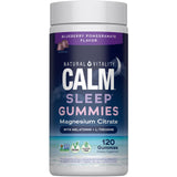 Natural Vitality Sleep Magnesium Gummies bottle front view