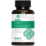 Natural Wellbeing Hair Essentials Saw Palmetto Supplement front view
