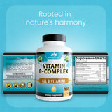 NaturaLife Labs B-Complex Vitamins 60 Capsules packaging details