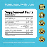 NaturaLife Labs B-Complex Vitamins 60 Capsules side view