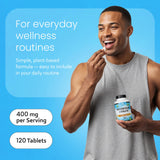 NaturaLife Labs Magnesium Citrate 400mg bottle with a measuring spoon