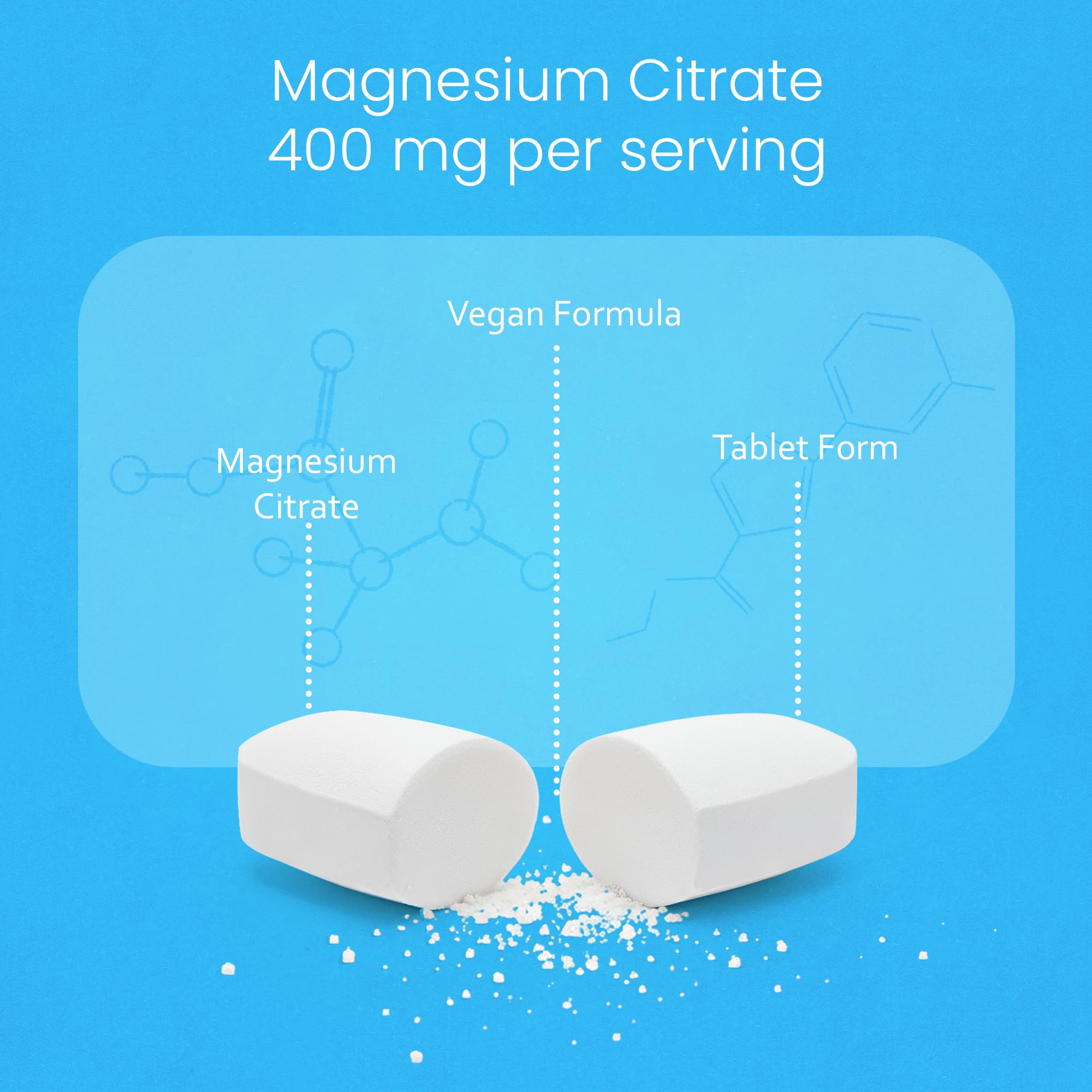 NaturaLife Labs Magnesium Citrate label details