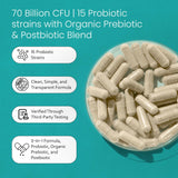 NaturaLife Labs Probiotic 3-in-1 Formula ingredients list