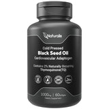 Naturalis Black Seed Oil 1000mg softgels front view