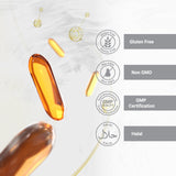 Naturalis Black Seed Oil softgels side view