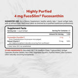 Naturalis FucoSlim Fat Burner softgel capsules close-up