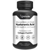 Naturalis Hyaluronic Acid Collagen Supplement front view of packaging