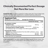 Naturalis Hyaluronic Acid Collagen Supplement softgel capsules close-up