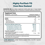 Naturalis Omega-3 Fish Oil softgels in a clear capsule