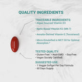 Naturalis Vegan ADKE Plus CoQ-10 softgel capsule close-up