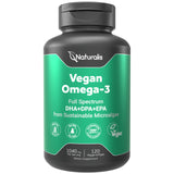 Naturalis Vegan Omega-3 Algae Oil 1040mg front view