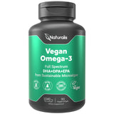 Naturalis Vegan Omega-3 Algae Oil 1040mg softgel front view