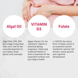 Naturalis Vegan Prenatal Pro Omega-3 supplement ingredients list
