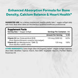 Naturalis Vegan Vitamin D3 + K2 softgel capsule close-up