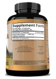 NaturalisimoLife Organic Black Maca bottle on a wooden table