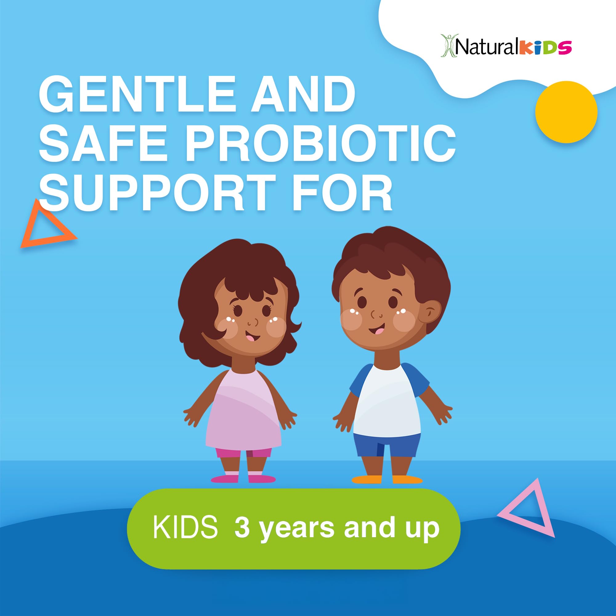 NaturalKids Kids Probiotic Chewables on a kitchen counter