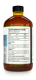 Naturally Sourced Colloidal Silver 10ppm 499g glass bottle side view