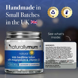 NaturallyMum Kids Bedtime Lotion 280g lifestyle scene
