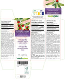 Naturalma Ashwagandha Liquid Extract 1:5 bottle side view