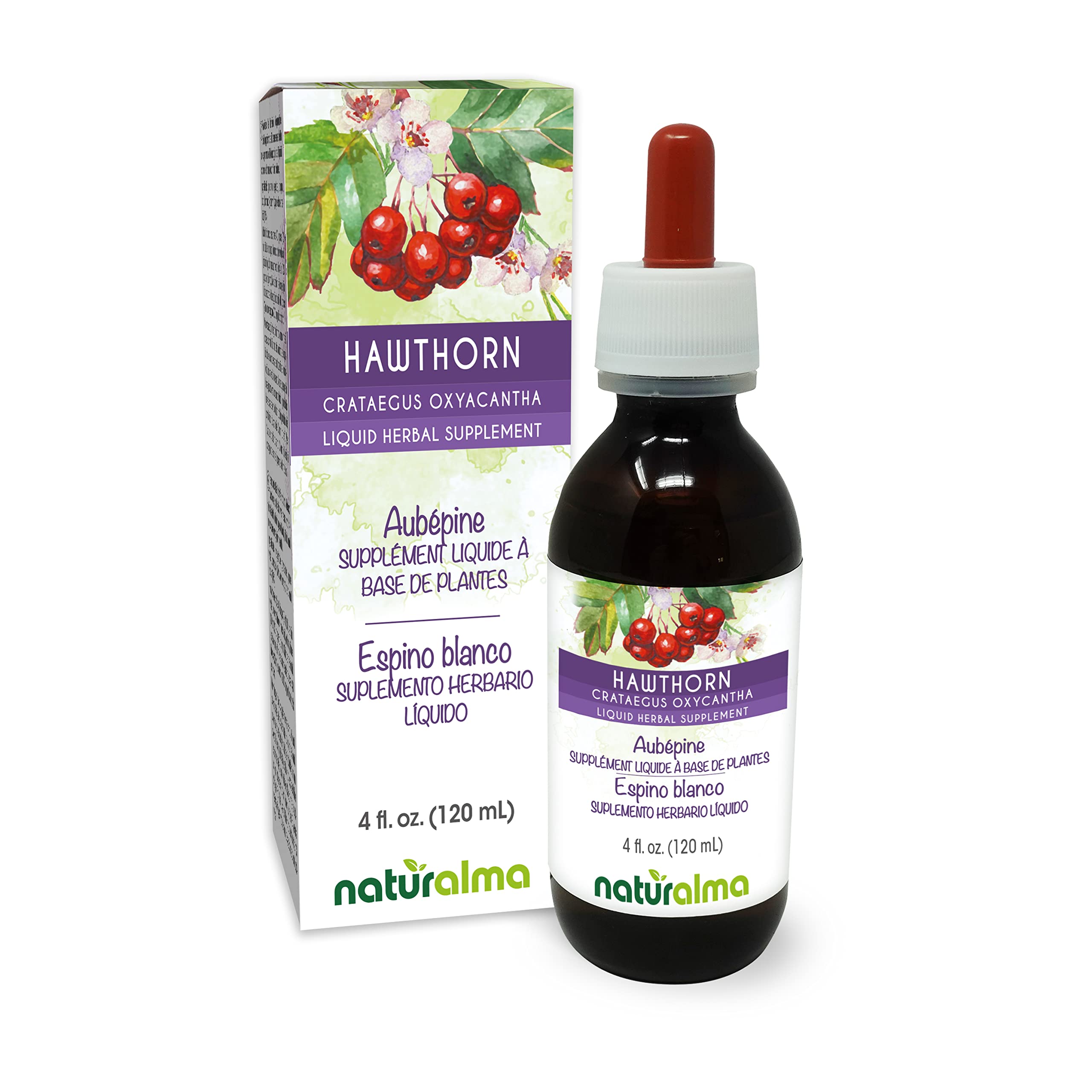 Naturalma Hawthorn Liquid Extract 180g front view