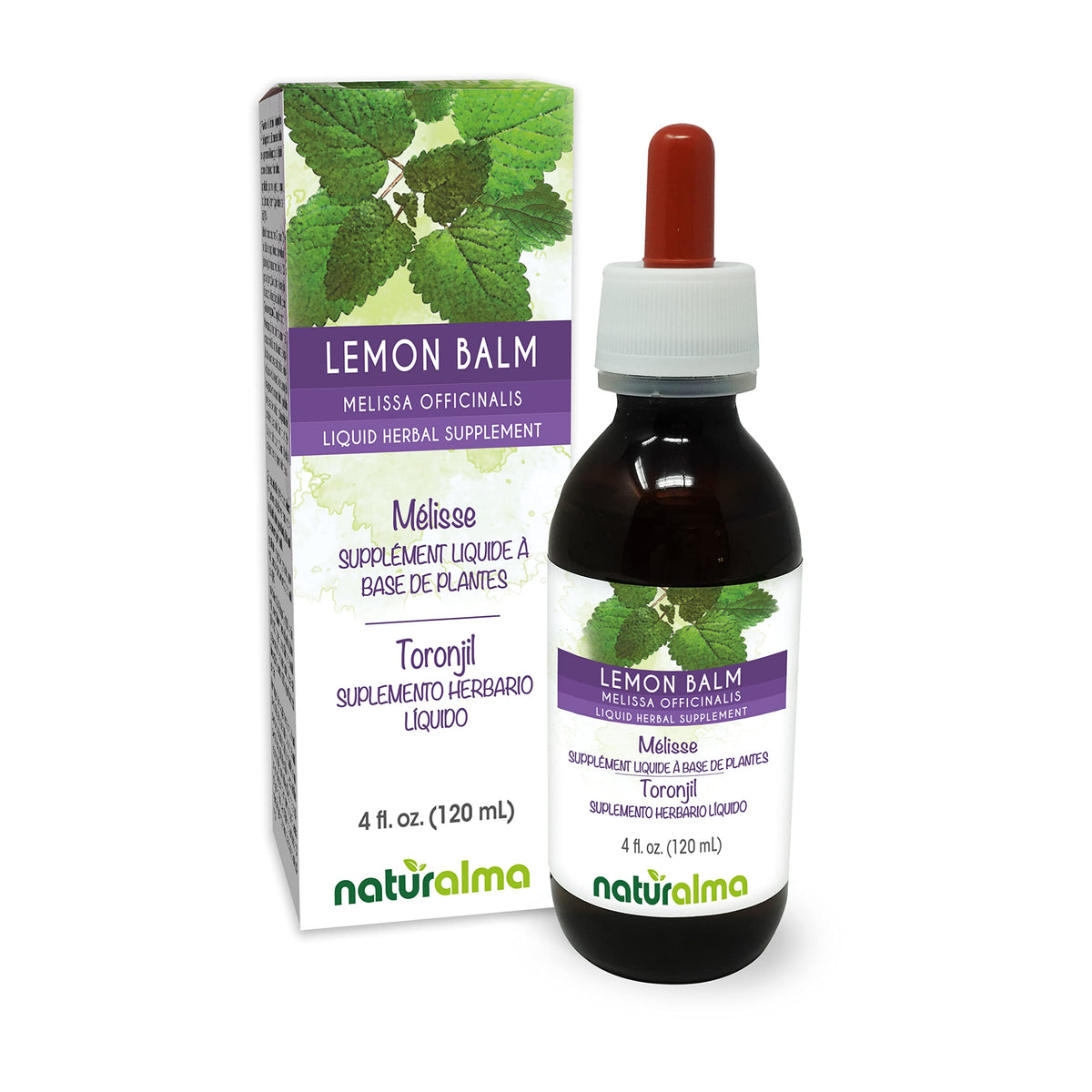 Naturalma Lemon Balm Liquid Extract 150g front view