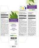 Naturalma Motherwort Liquid Extract back view with ingredient list