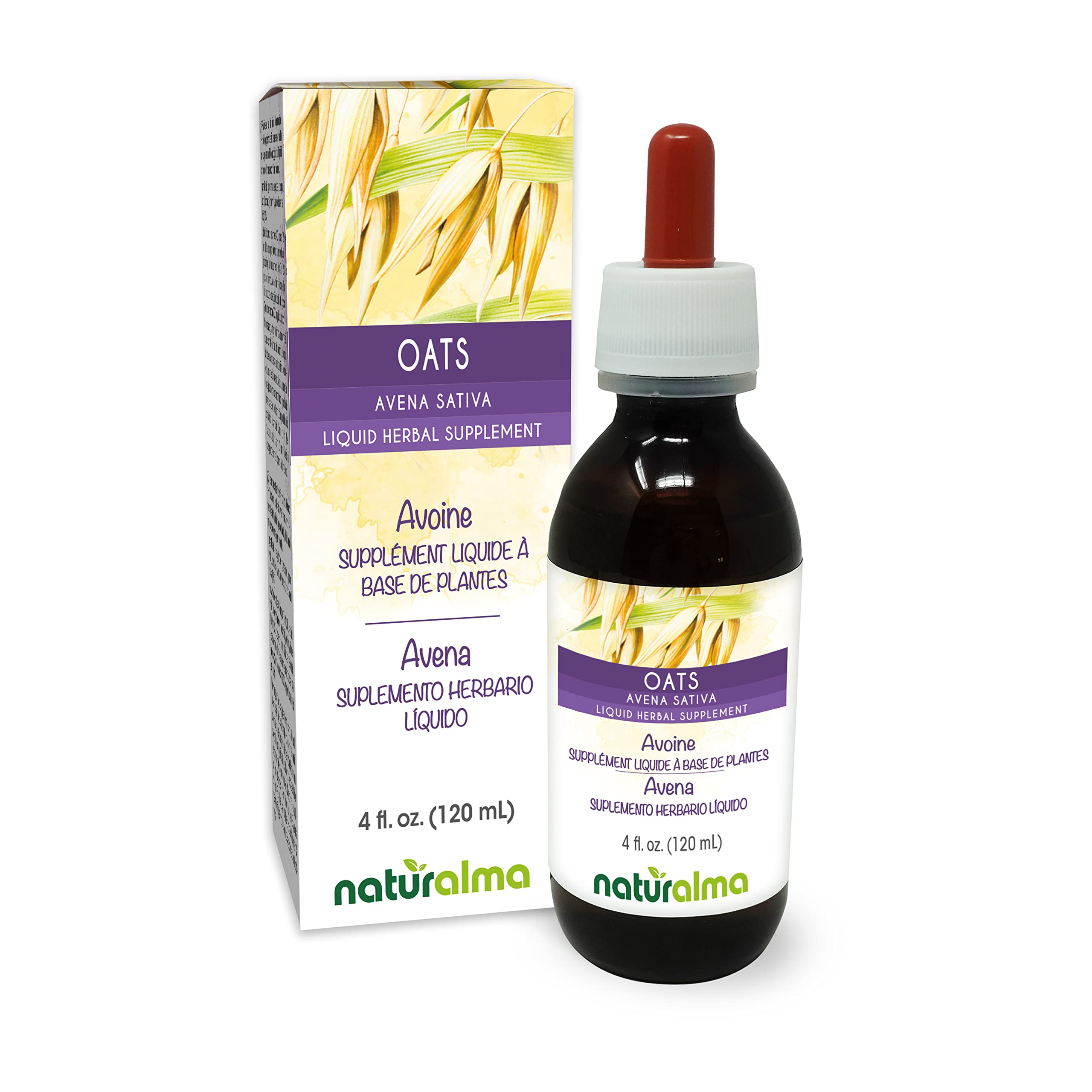 Naturalma Oats Liquid Extract 180g front view
