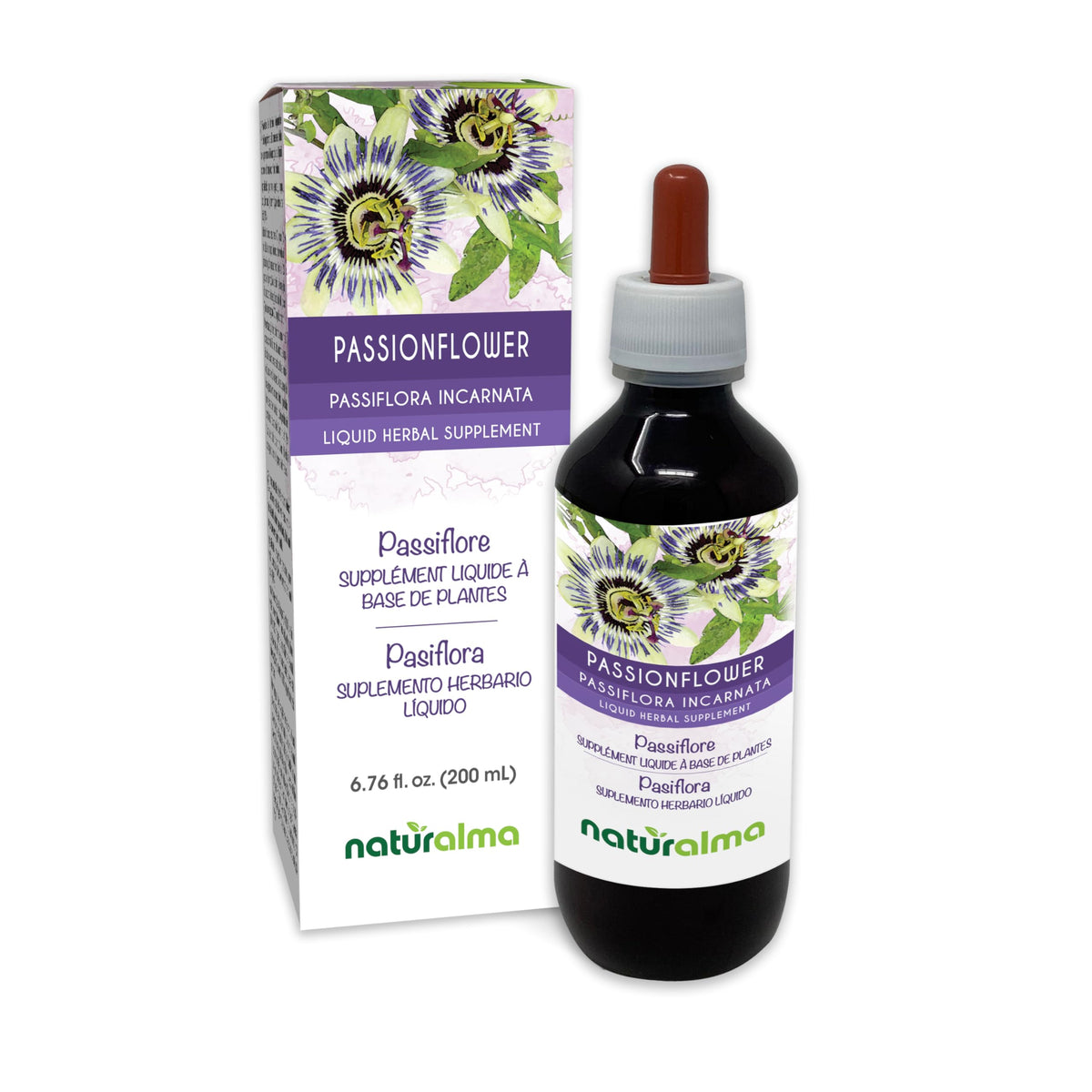 Naturalma Passionflower Liquid Extract 280g front view