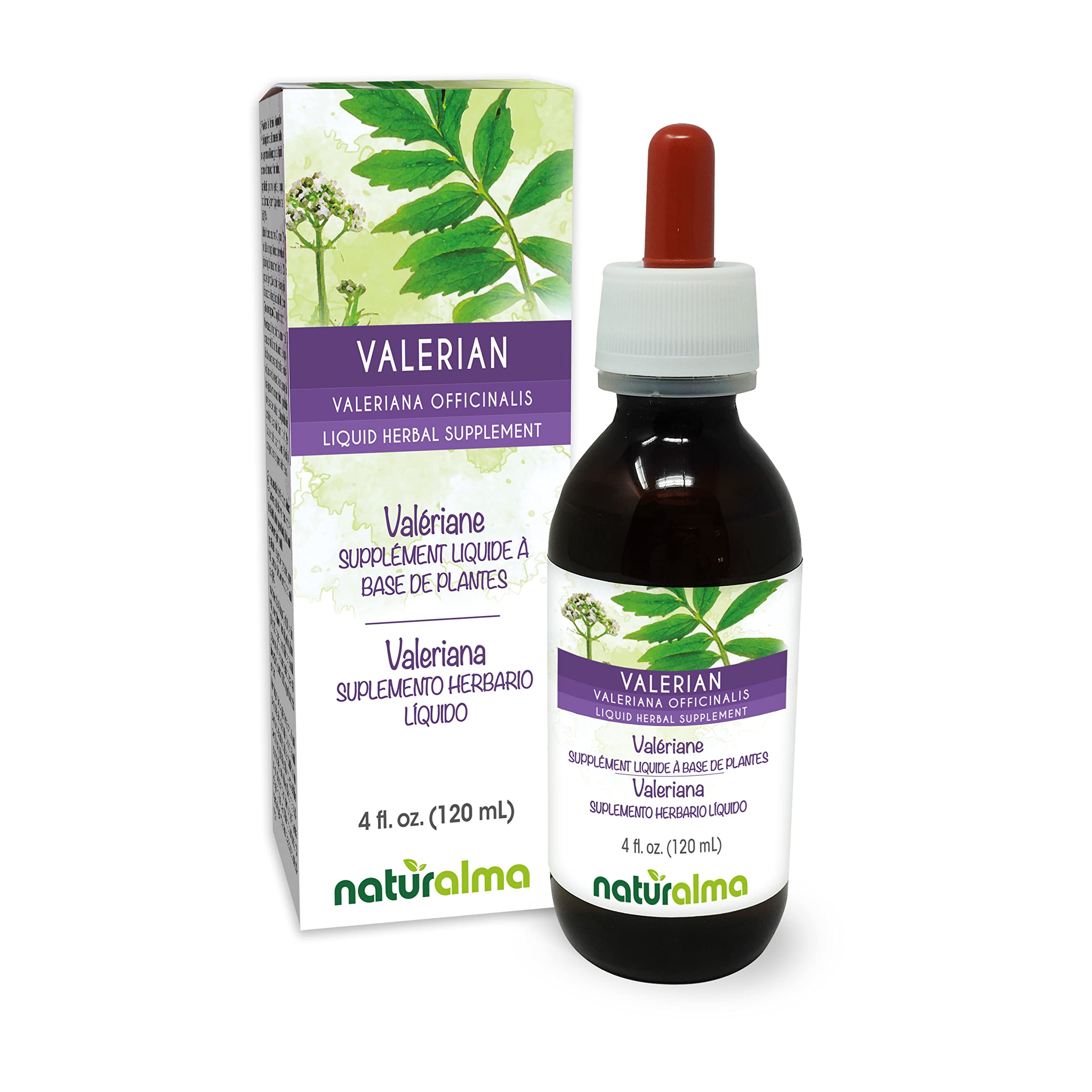 Naturalma Valerian Liquid Extract 180g front view