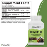 NaturalSlim Constipend Magnesium Supplement 290g back view