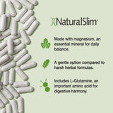 NaturalSlim Constipend Magnesium Supplement 290g ingredients list