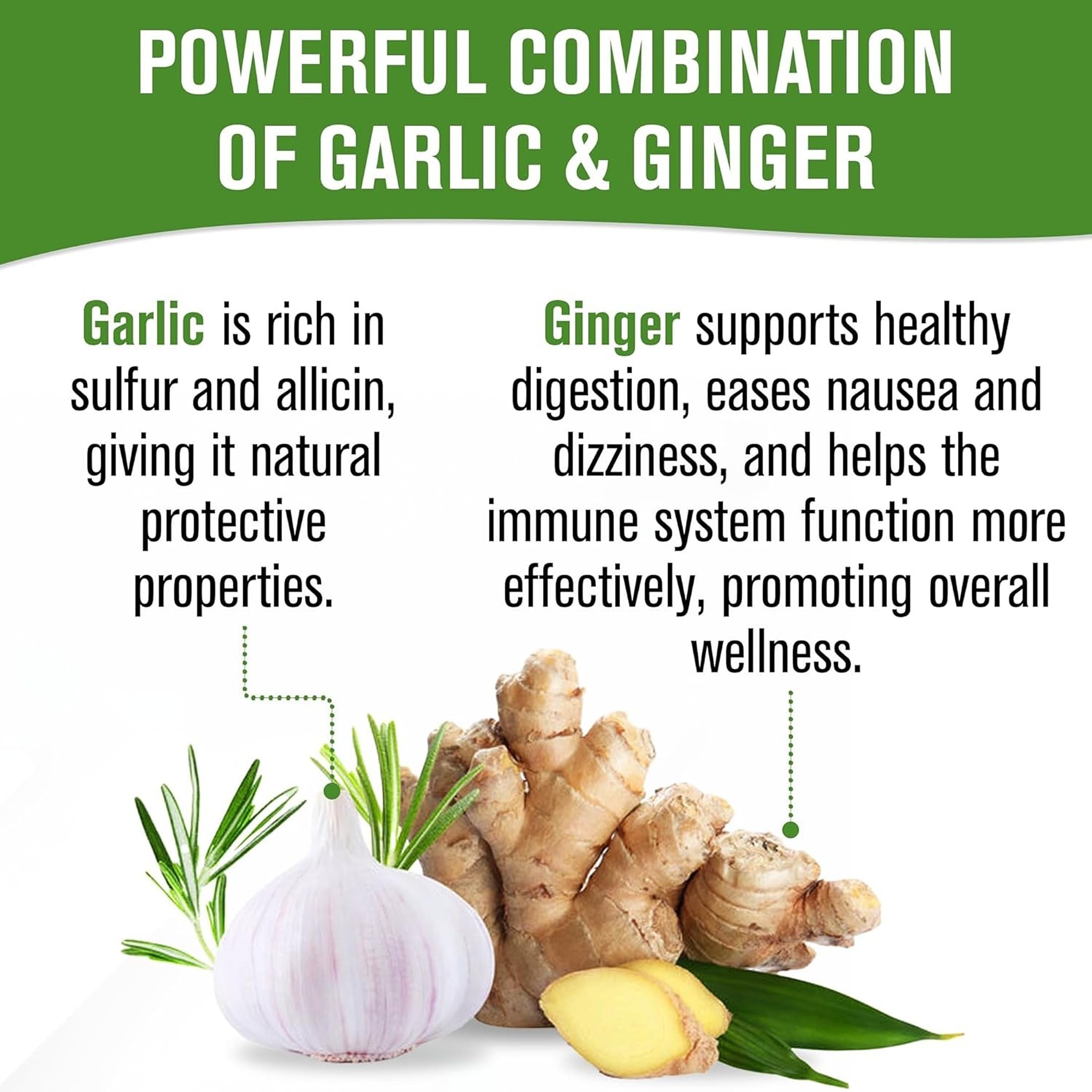 NaturalSlim Garligin garlic capsules on a wooden table