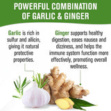 NaturalSlim Garligin garlic capsules on a wooden table