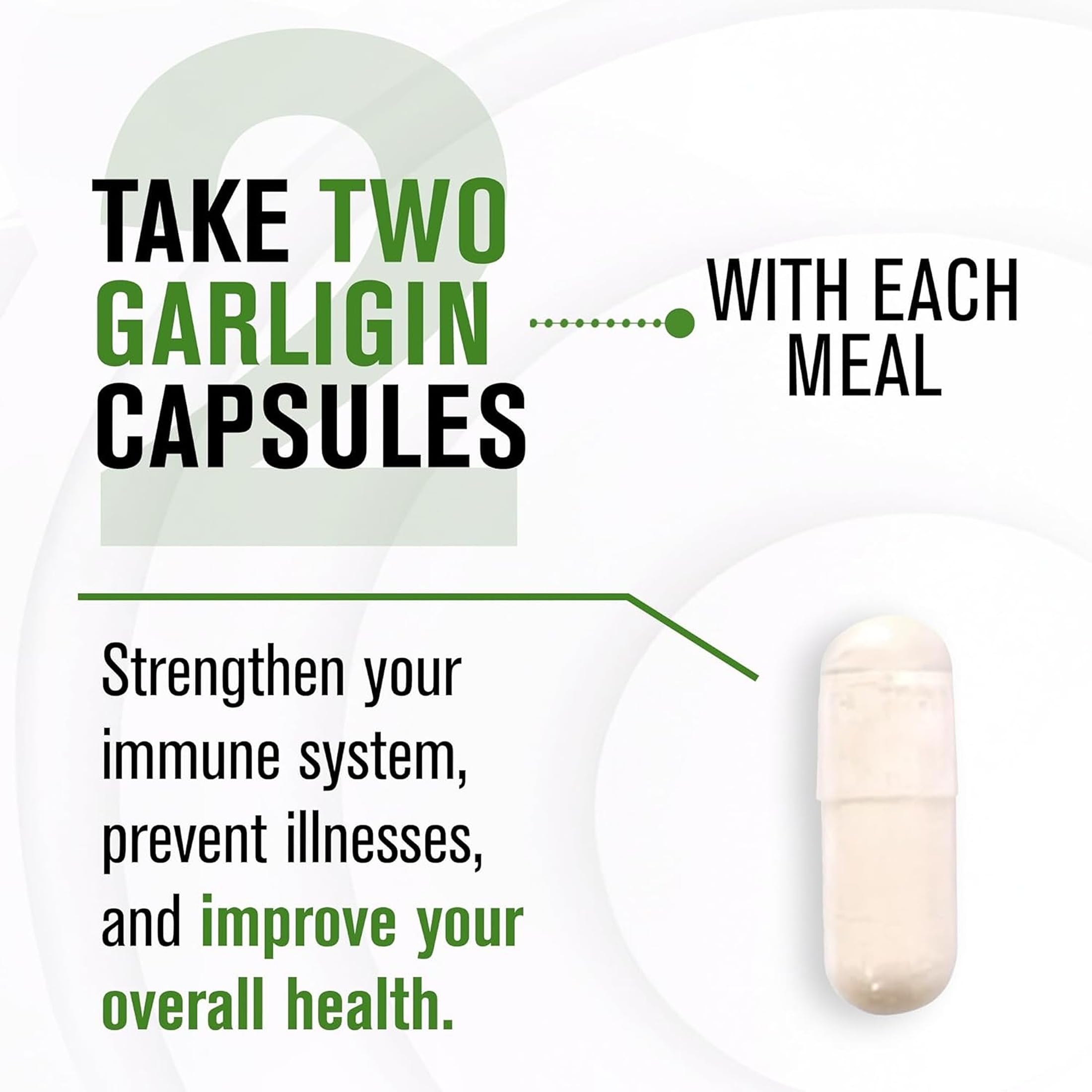 NaturalSlim Garligin garlic capsules opened bottle