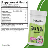 NaturalSlim Good Flora Probiotic Capsules close-up of capsule
