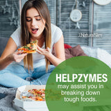 NaturalSlim Helpzymes Multi-Enzymes 100g side view