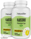NaturalSlim Kadsorb Potassium Citrate supplement bottle front view
