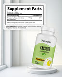NaturalSlim Kadsorb Potassium Citrate supplement capsules on a table