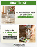 NaturalSlim MagicMag Magnesium Powder mixed in water