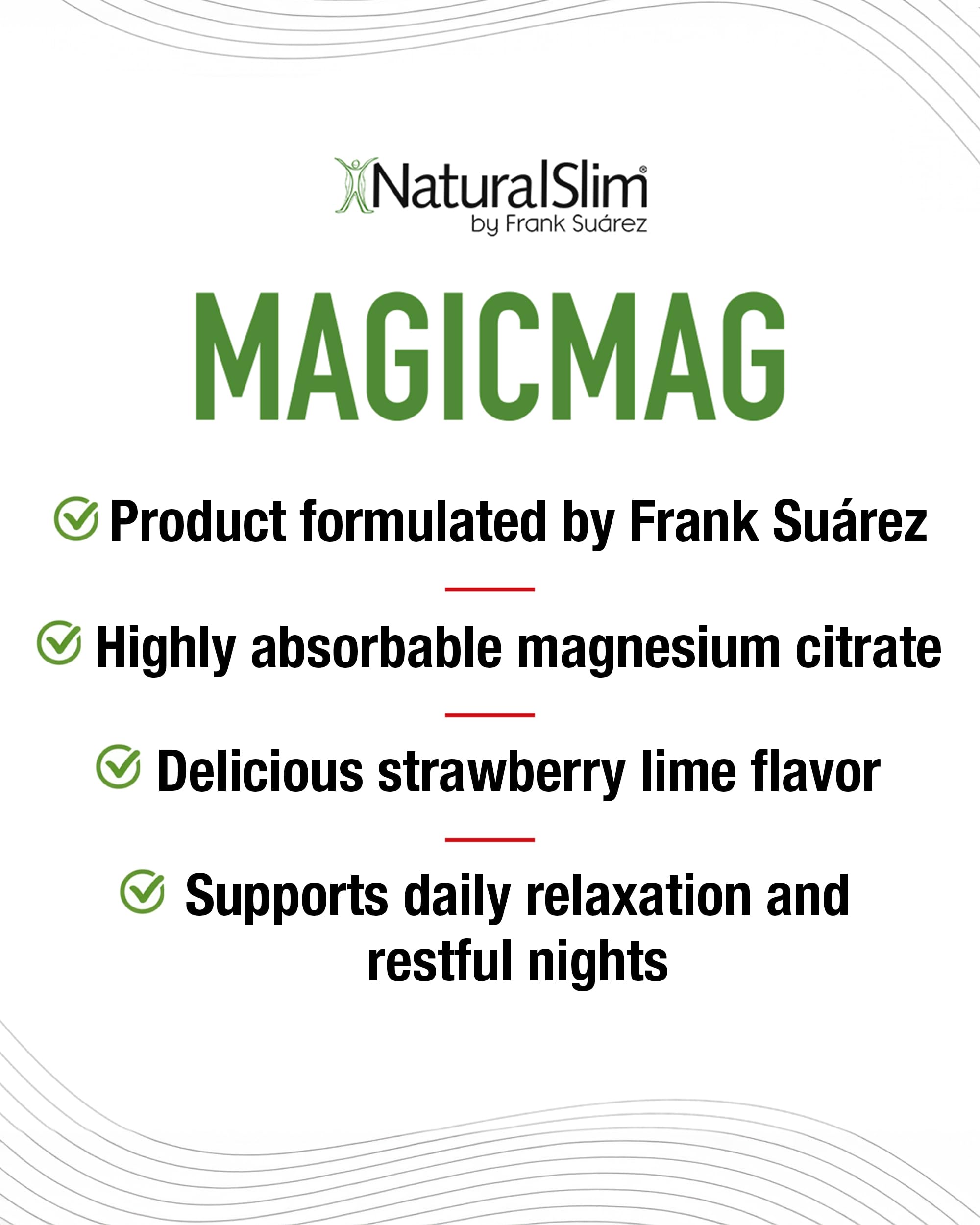 NaturalSlim MagicMag Strawberry-Lemon Magnesium Citrate Powder close-up
