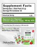NaturalSlim MagicMag Strawberry Lime flavour packet
