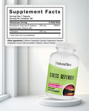 NaturalSlim Stress Defender supplement capsules close-up