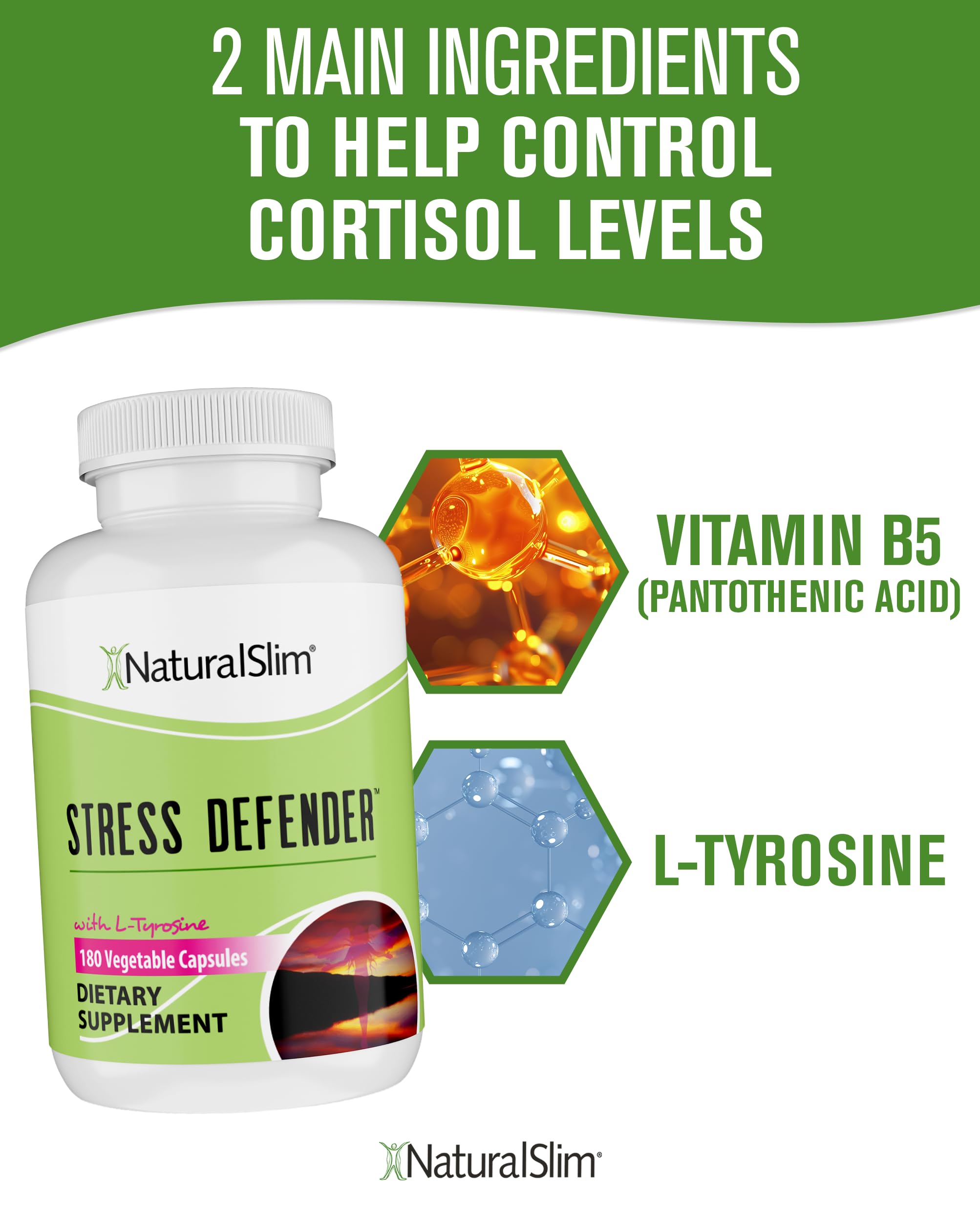 NaturalSlim Stress Defender supplement ingredients list
