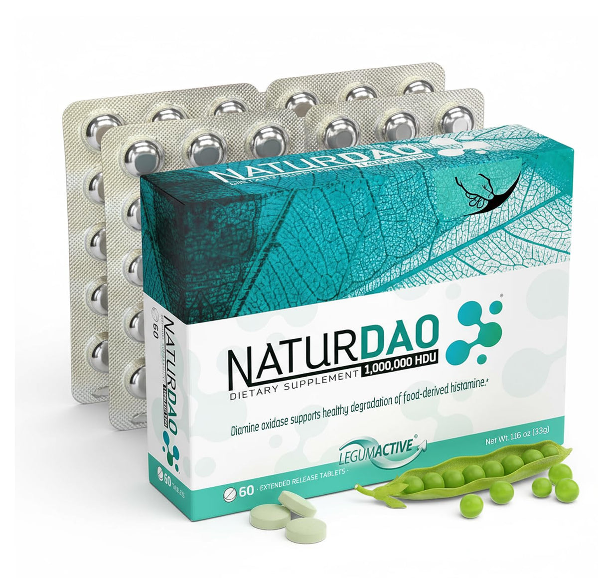 NATURDAOCOM LEGUMACTIVE Multi-Enzyme Supplement front view