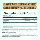NATURDAOCOM LEGUMACTIVE Multi-Enzyme Supplement side view
