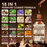 Nature Aurora Black Walnut Wormwood Drops with dropper