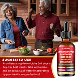 Nature Aurora Cayenne Pepper Liquid Drops 40g back view