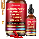 Nature Aurora Cayenne Pepper Liquid Drops 40g front view